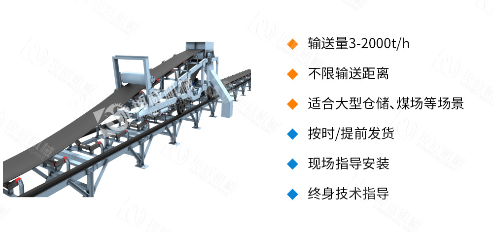 带式卸料小车优势特点 带式卸料小车优势特点